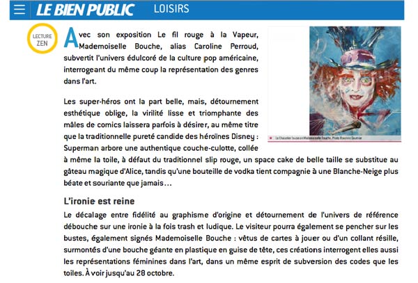 exposition_dijon_bienpublic_vapeur_comics_buste_super_hero_art_melle_mademoiselle_bouche